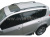 Toyota RAV4 (06-09), (09-) длинная база рейлинги продольные на крышу, алюминиевые черные, дизайн "Оригинал", установочный комплект.