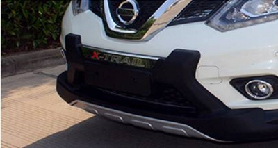 Nissan X-Trail (14–) Накладка на передний бампер, с логотипом.